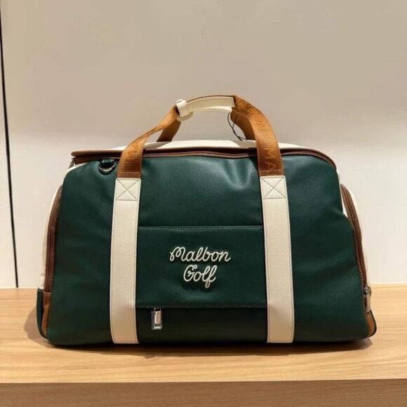 Malbon Boston Golf Apparel Bag - Stylish Travel Carryall - Picture 6 of 10